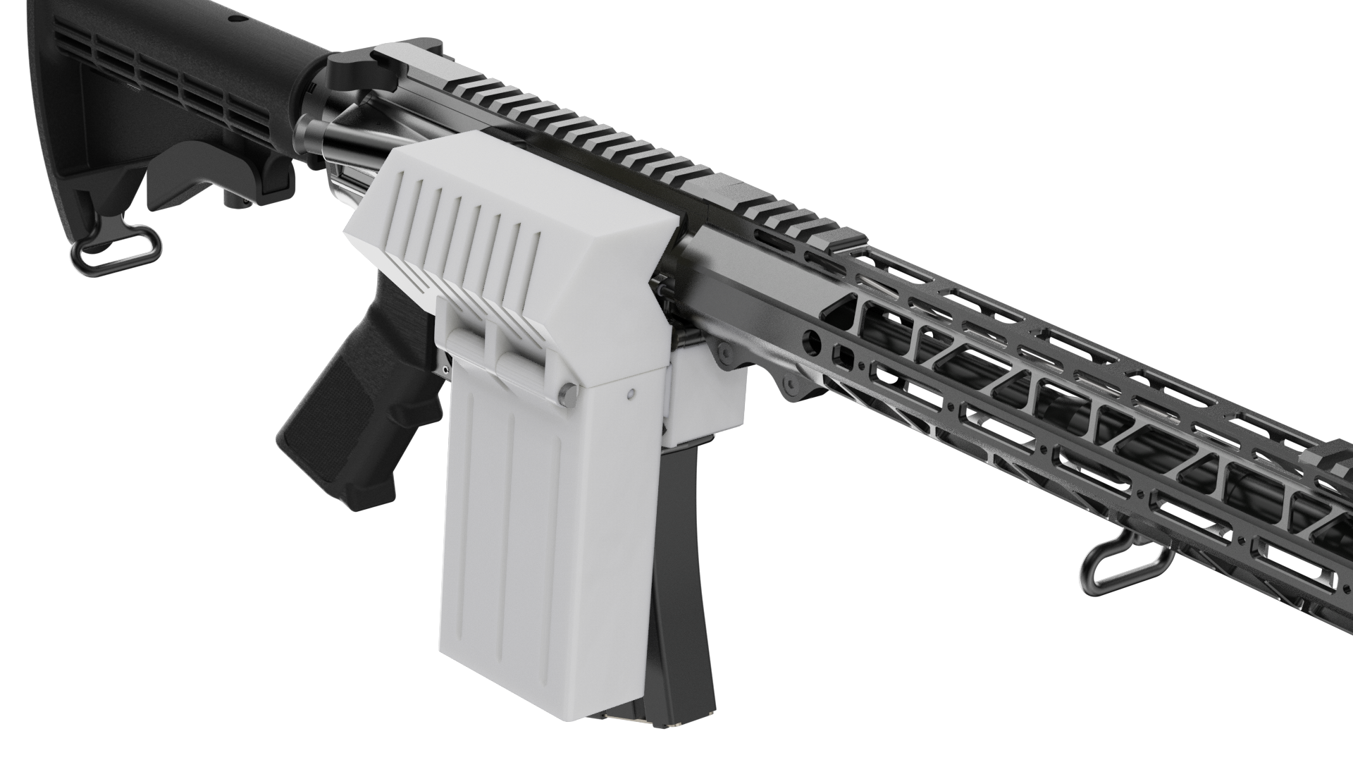 AR15 Brass Catcher - DEFCAD